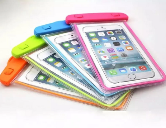 Polyester Plastic Waterproof Mobile Pouch